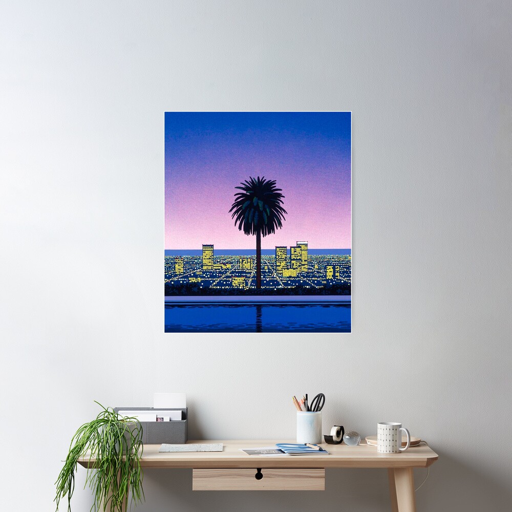 Hiroshi Nagai Vaporwave Poster - Image 2