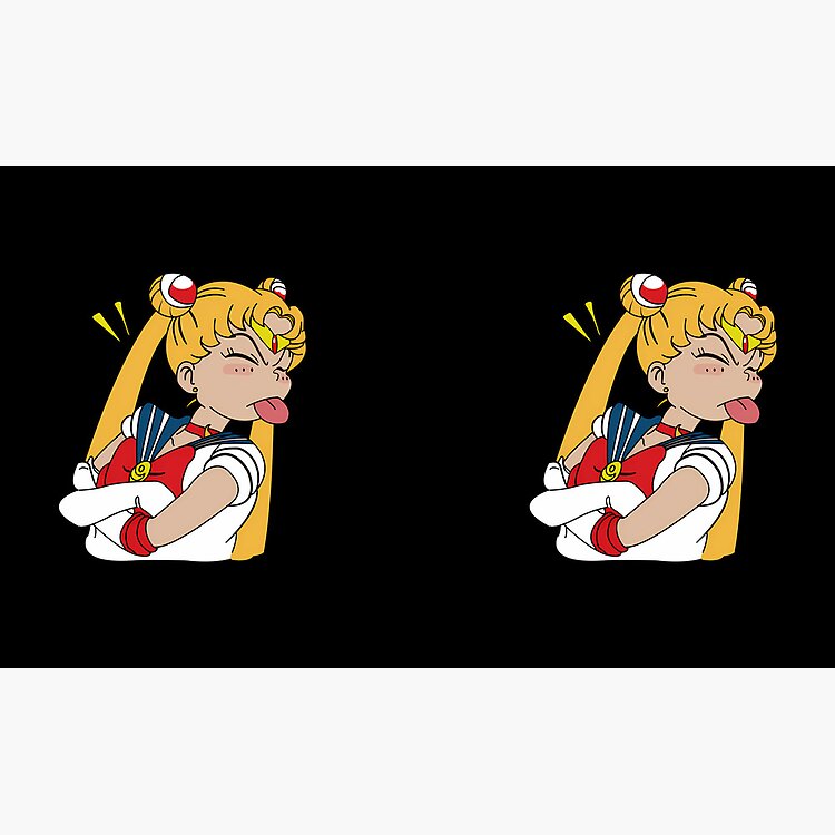 Sailor Moon Funny Face Mug - Image 2