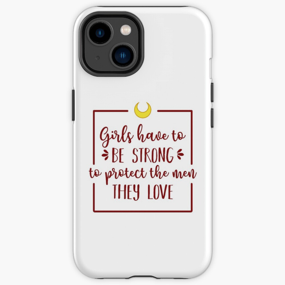 Sailor Moon Quote White Iphone Case