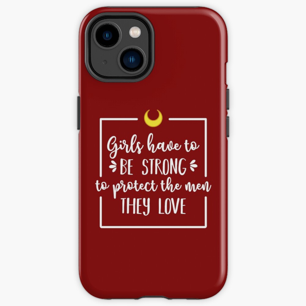 Sailor Moon Quote Red Iphone Case