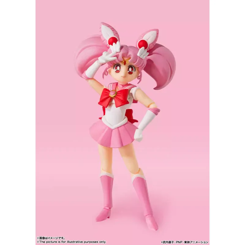 Sailor Moon SHF Sailor Chibi Moon Color Aciton Figure Kids Toys - Image 5