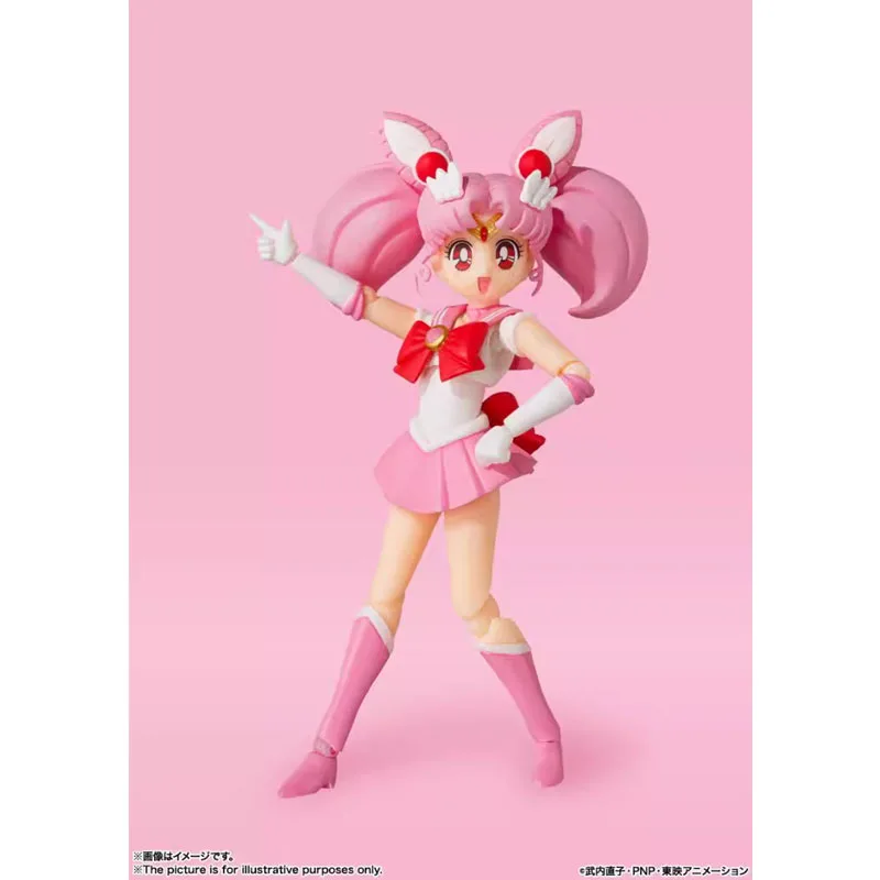 Sailor Moon SHF Sailor Chibi Moon Color Aciton Figure Kids Toys - Image 4