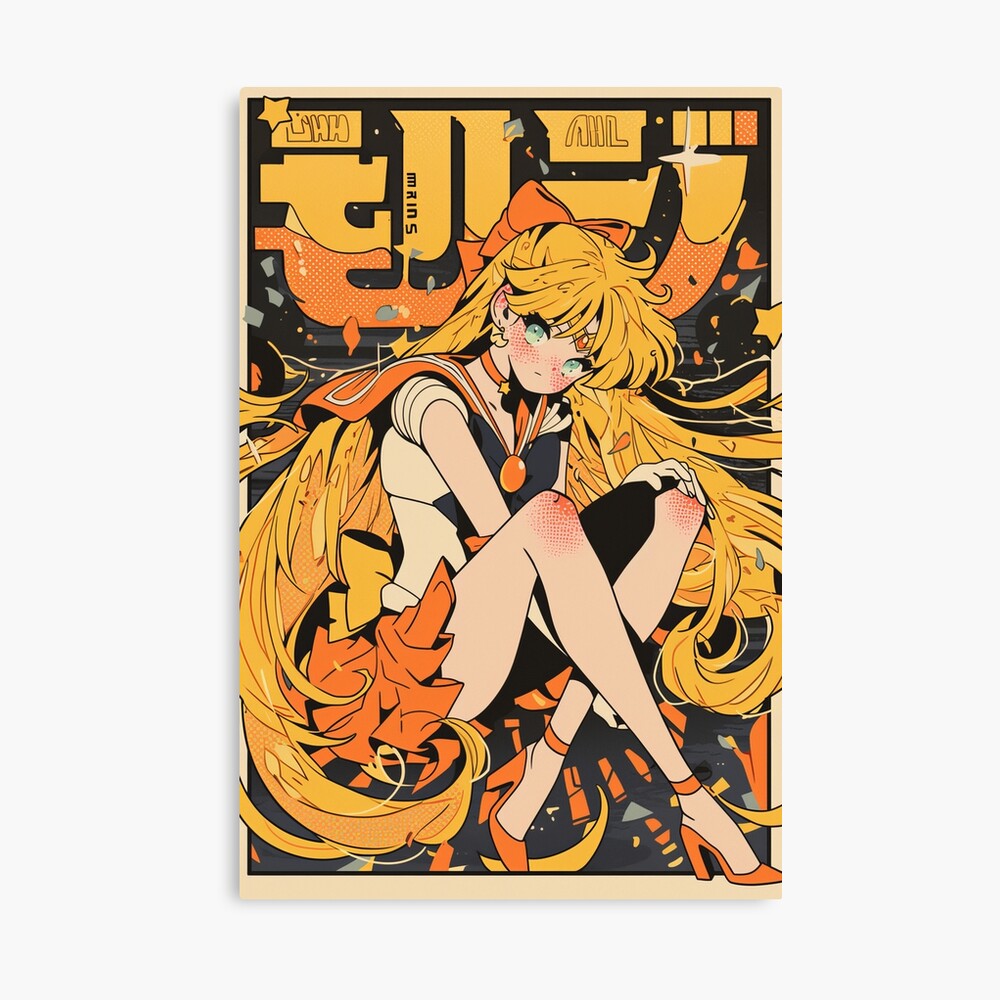 Retro Sailor Venus 70 S Magazine Poster