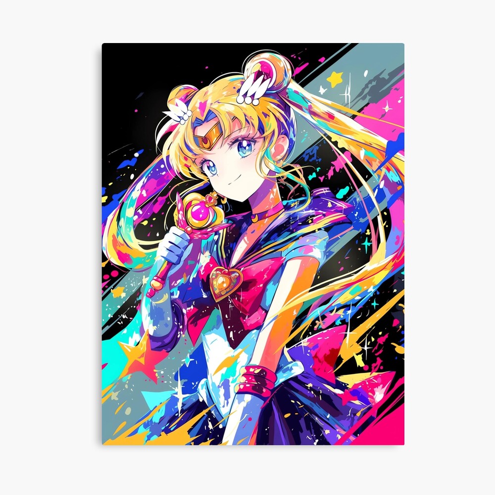 Moonlight Power Sailor Moon In Her Element Poster