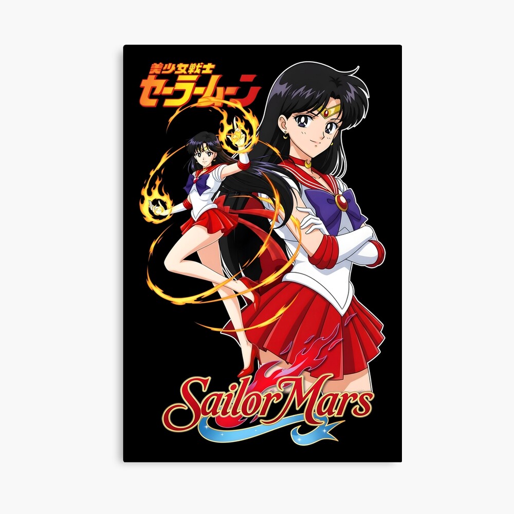 Sailor Mars Flaming Beauty Fanart Poster