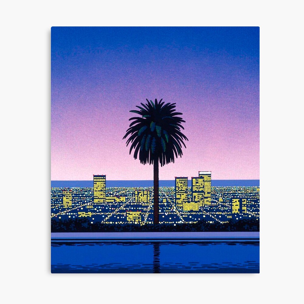 Hiroshi Nagai Vaporwave Poster