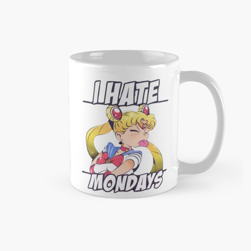 Sailor Moon I Hate Mondays Mug