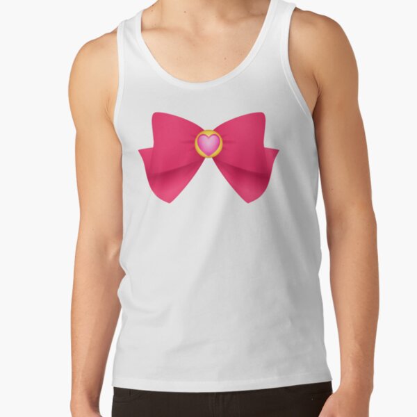 Sailormoon Sailor Chibimoon Brooch Ribbon Tank Top