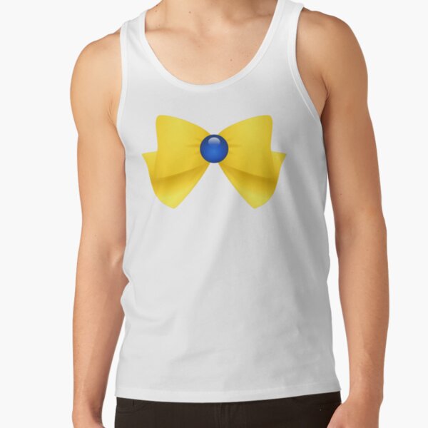 Sailormoon Sailor Uranus Brooch Ribbon Tank Top