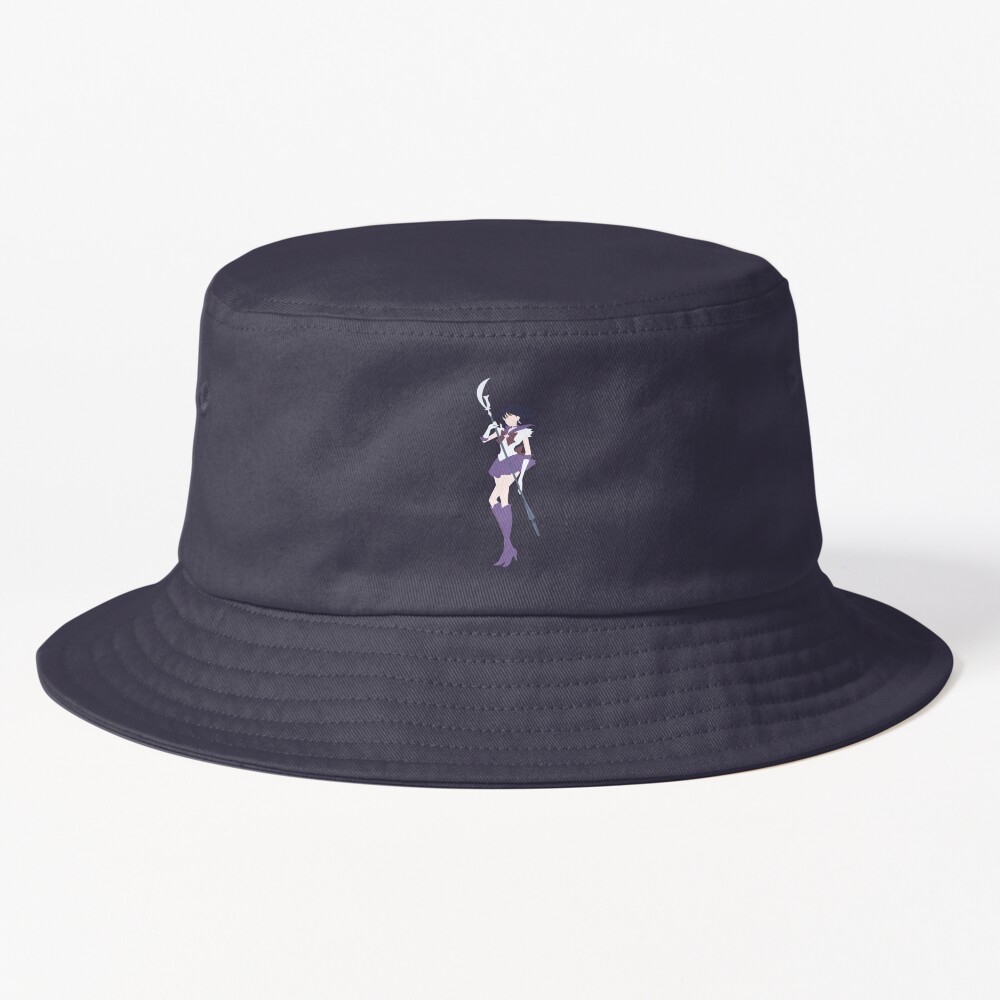 Lunar Guardian Princess Minimalistic Design Bucket Hat