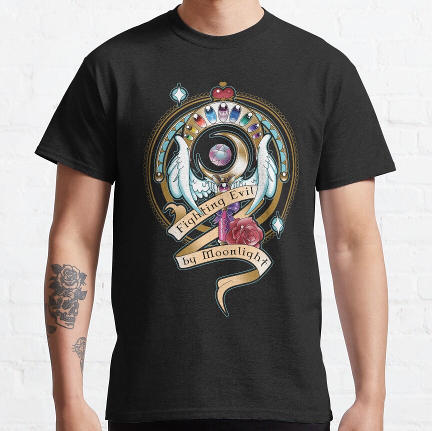 Sailor Moon By Moonlight T-Shirt - Image 6