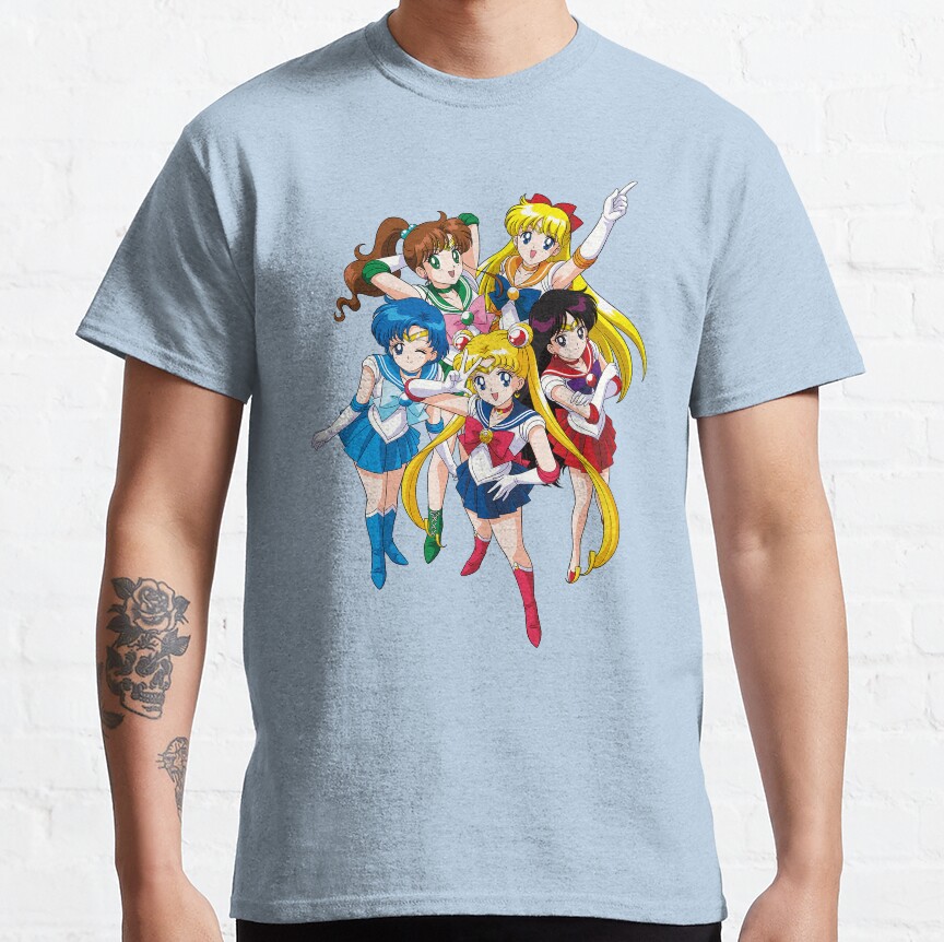 Sailor Warriors Pink T-Shirt