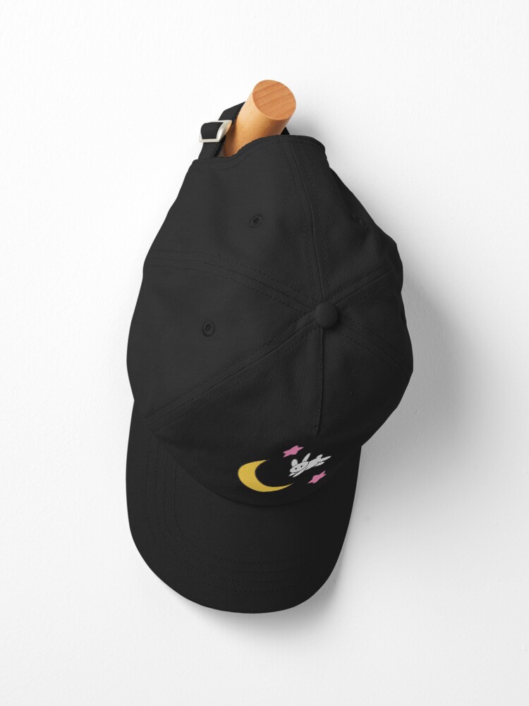 Cute Moon Bunny And Stars Cap - Image 2
