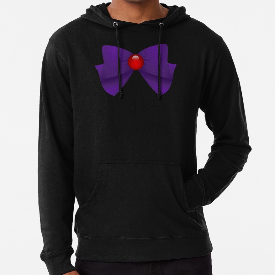 Sailormoon Sailor Mars Brooch Ribbon Hoodie - Image 7