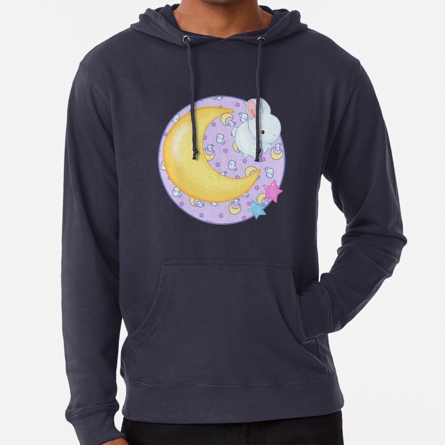 Sailormoon Pattern Cute Pastel Color Usagi Blanket 3 Hoodie - Image 5