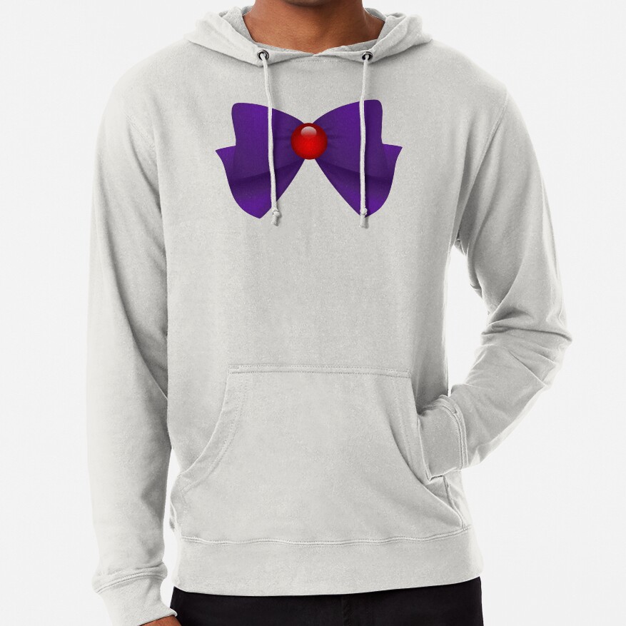 Sailormoon Sailor Mars Brooch Ribbon Hoodie