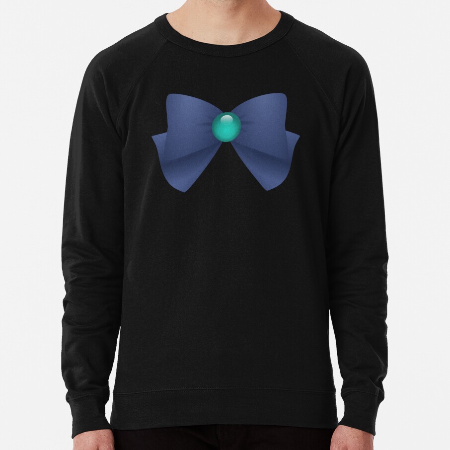 Sailormoon Sailor Neptune Brooch Ribbon Sweatshirt - Image 2