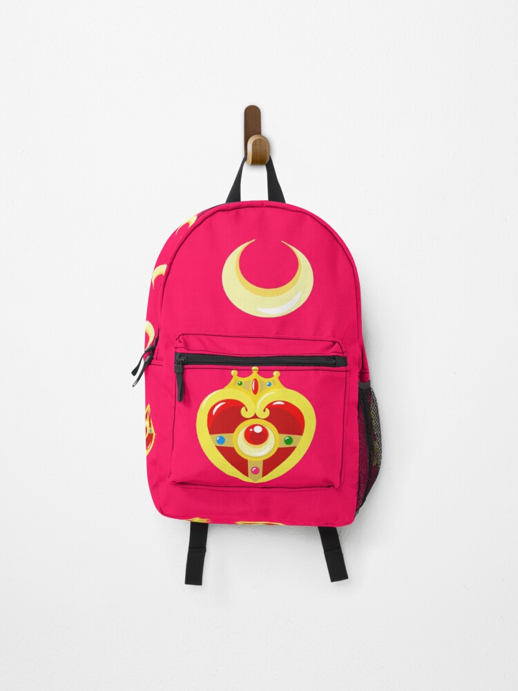 Red Heart Brooch Sailor Moon Backpack