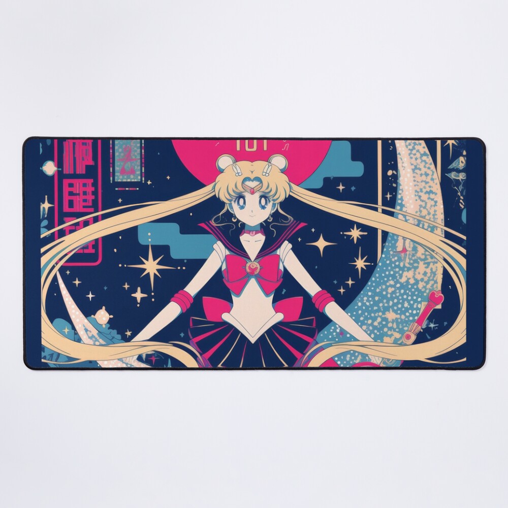 Sailor Moon Galaxy Poster Mouse Pad